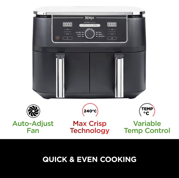 Ninja Foodi MAX 9.5L Dual Zone Air Fryer - AF400UK