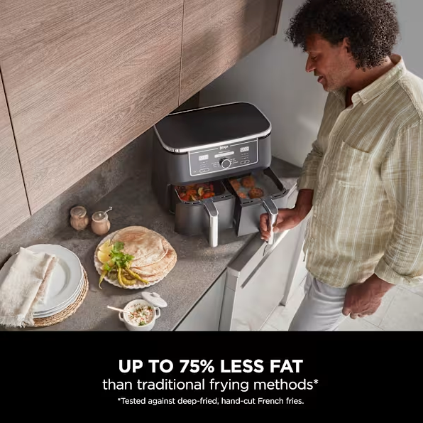 Ninja Foodi MAX 9.5L Dual Zone Air Fryer - AF400UK