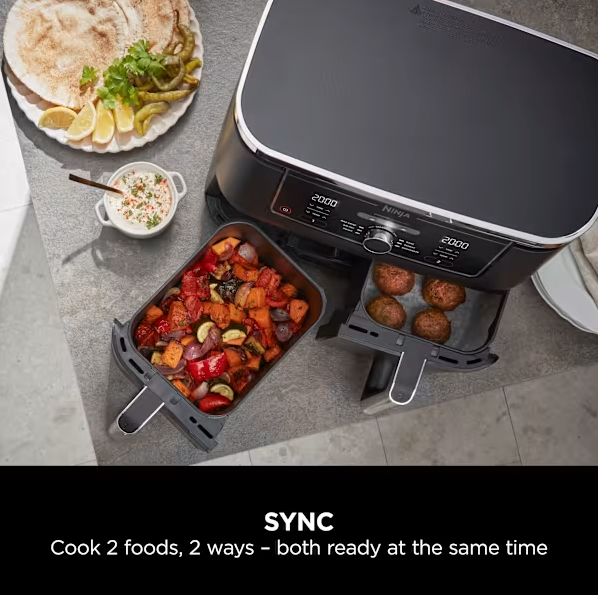 Ninja Foodi MAX 9.5L Dual Zone Air Fryer - AF400UK